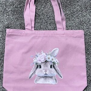 Handmade Bunny Tote Bag